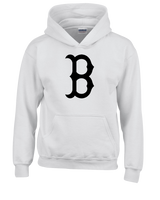 Burnsville HS Baseball B Logo - Cotton Hoodie