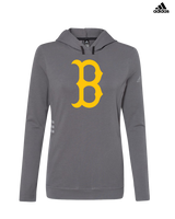 Burnsville HS Baseball B Logo - Adidas Women's Lightweight Hooded Sweatshirt