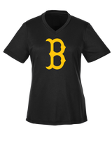 Burnsville HS Baseball B Logo - Womens Performance Shirt