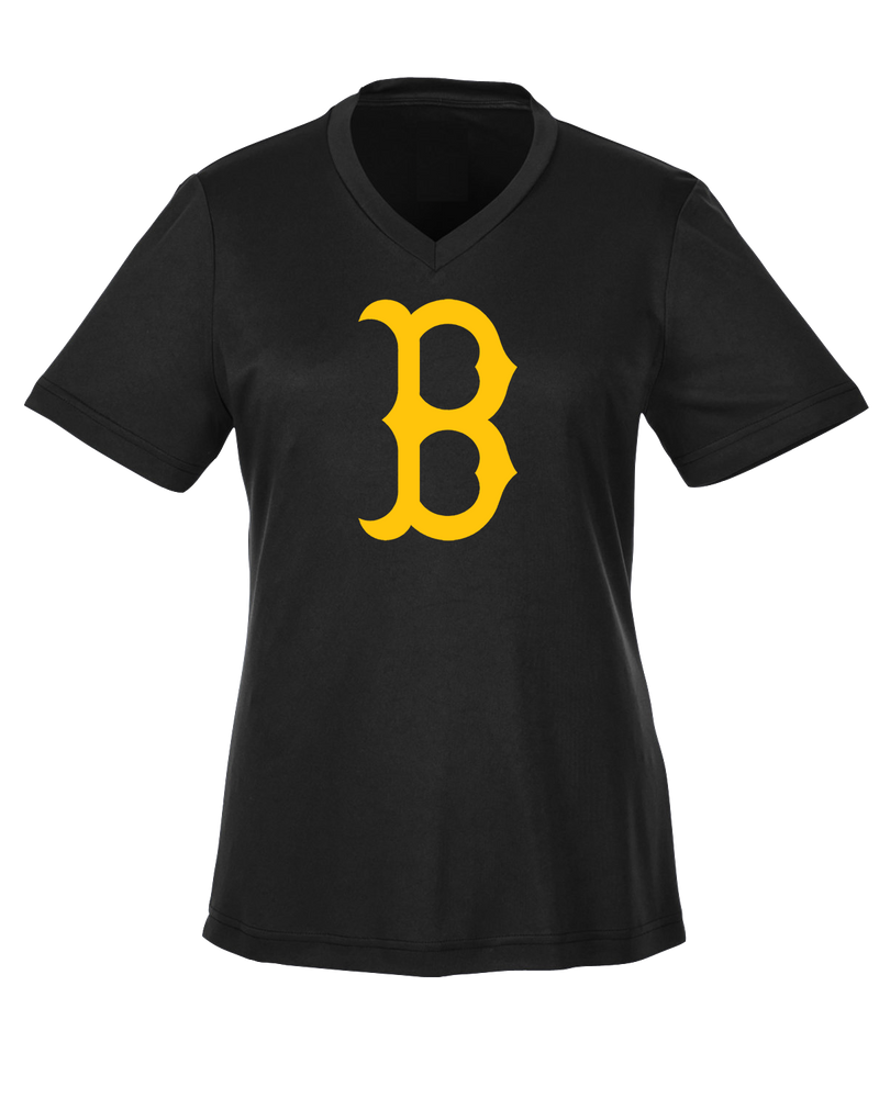 Burnsville HS Baseball B Logo - Womens Performance Shirt