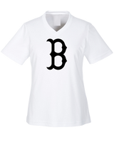 Burnsville HS Baseball B Logo - Womens Performance Shirt