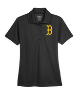 Burnsville HS Baseball B Logo - Womens Polo