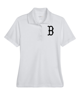 Burnsville HS Baseball B Logo - Womens Polo