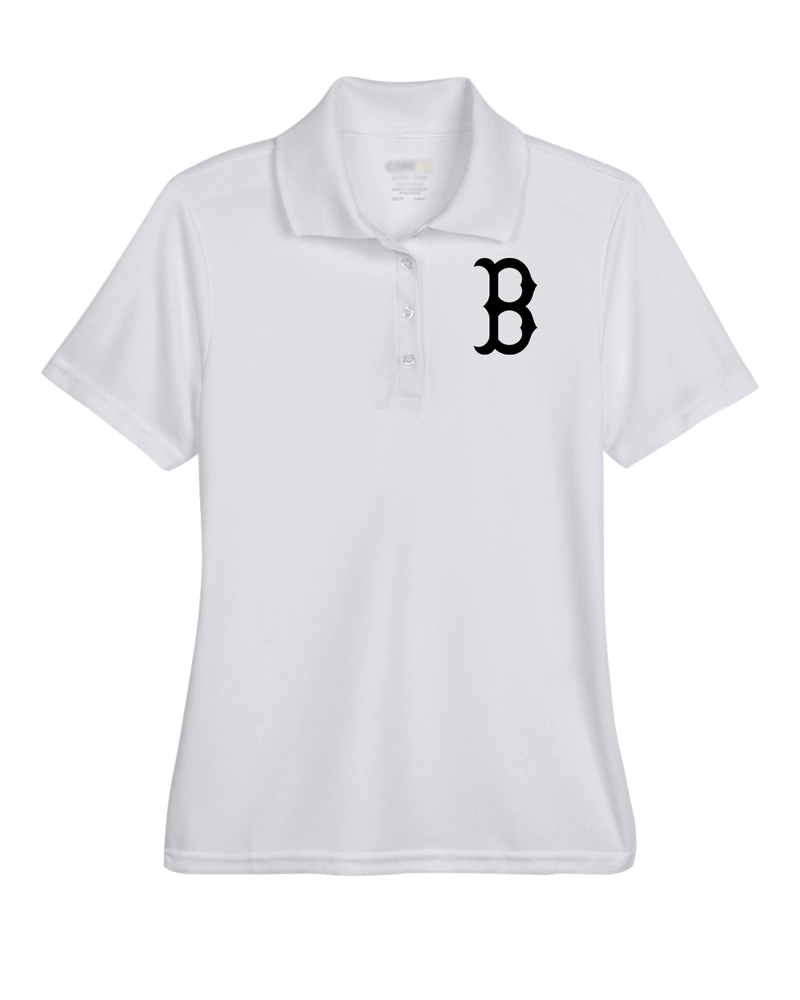 Burnsville HS Baseball B Logo - Womens Polo