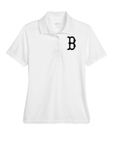 Burnsville HS Baseball B Logo - Womens Polo