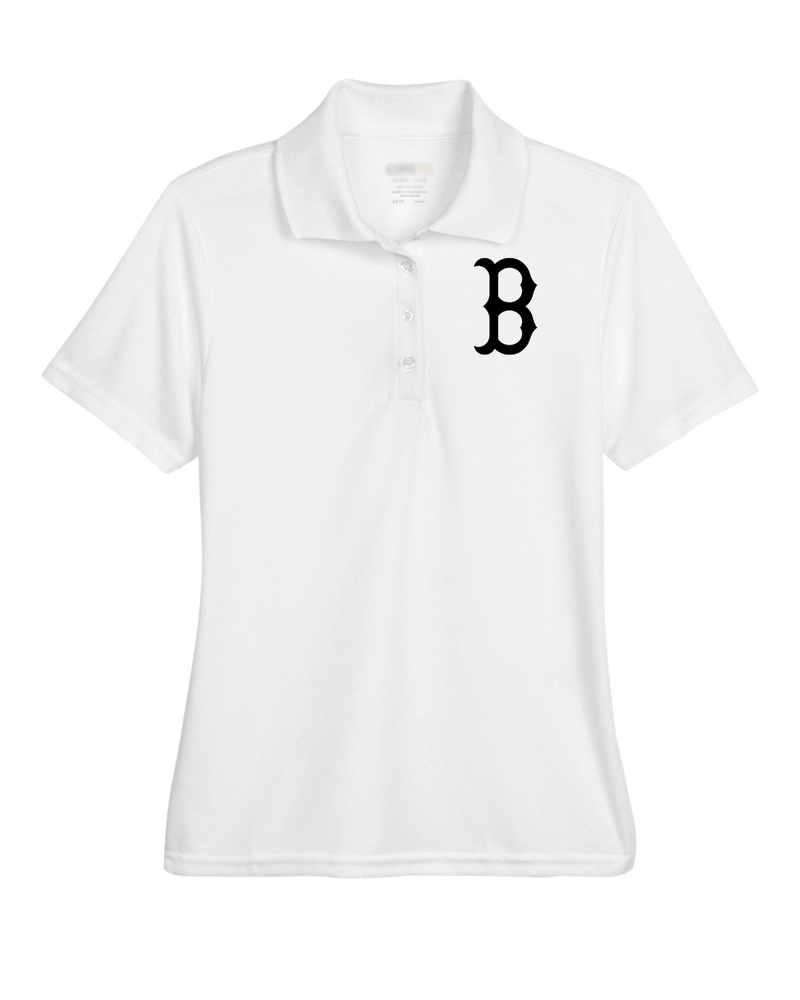 Burnsville HS Baseball B Logo - Womens Polo