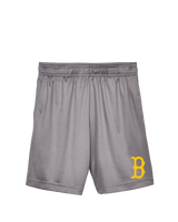 Burnsville HS Baseball B Logo - Youth Short