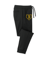 Burnsville HS Baseball Plate Logo - Cotton Joggers