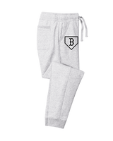 Burnsville HS Baseball Plate Logo - Cotton Joggers