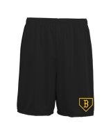 Burnsville HS Baseball Plate Logo - 7 inch Training Shorts