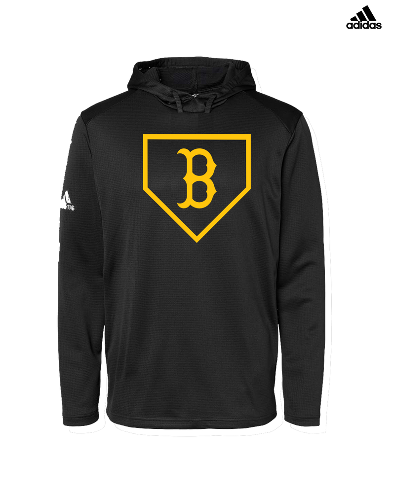 Burnsville HS Baseball Plate Logo - Adidas Men's Hooded Sweatshirt