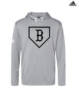 Burnsville HS Baseball Plate Logo - Adidas Men's Hooded Sweatshirt