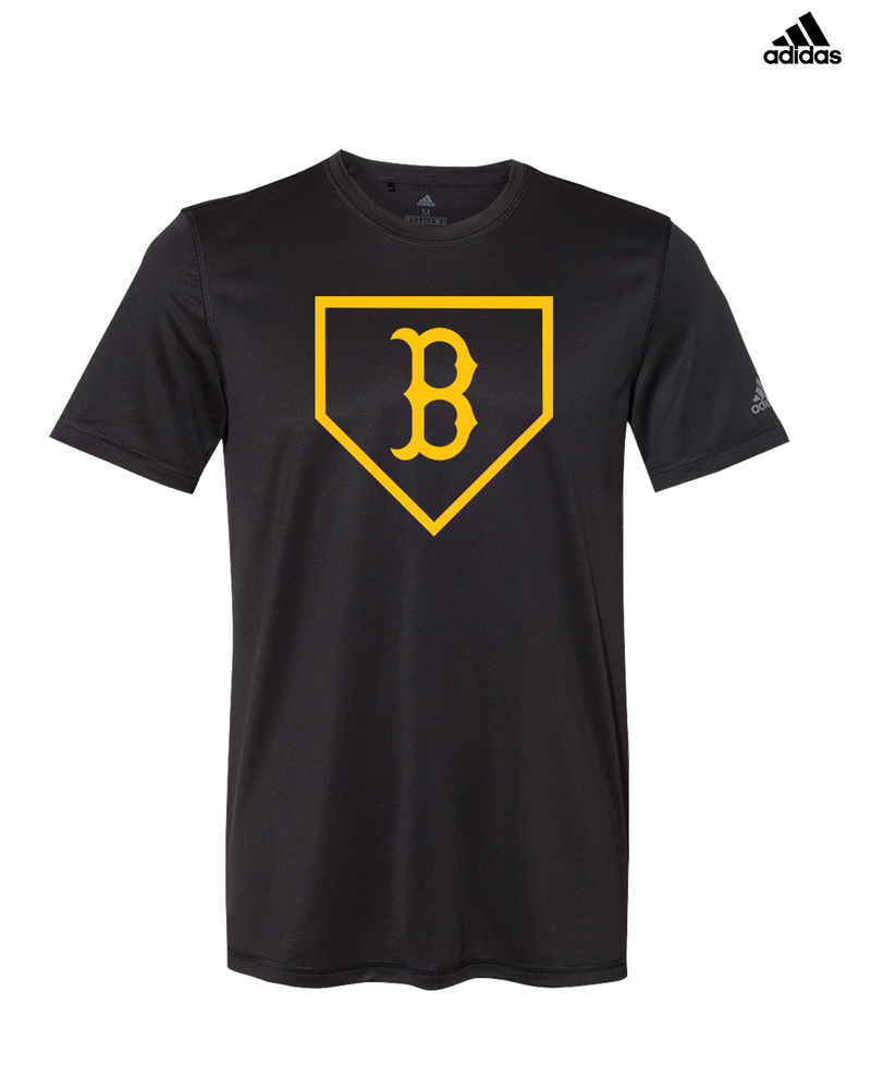 Burnsville HS Baseball Plate Logo - Adidas Men's Performance Shirt