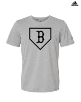 Burnsville HS Baseball Plate Logo - Adidas Men's Performance Shirt