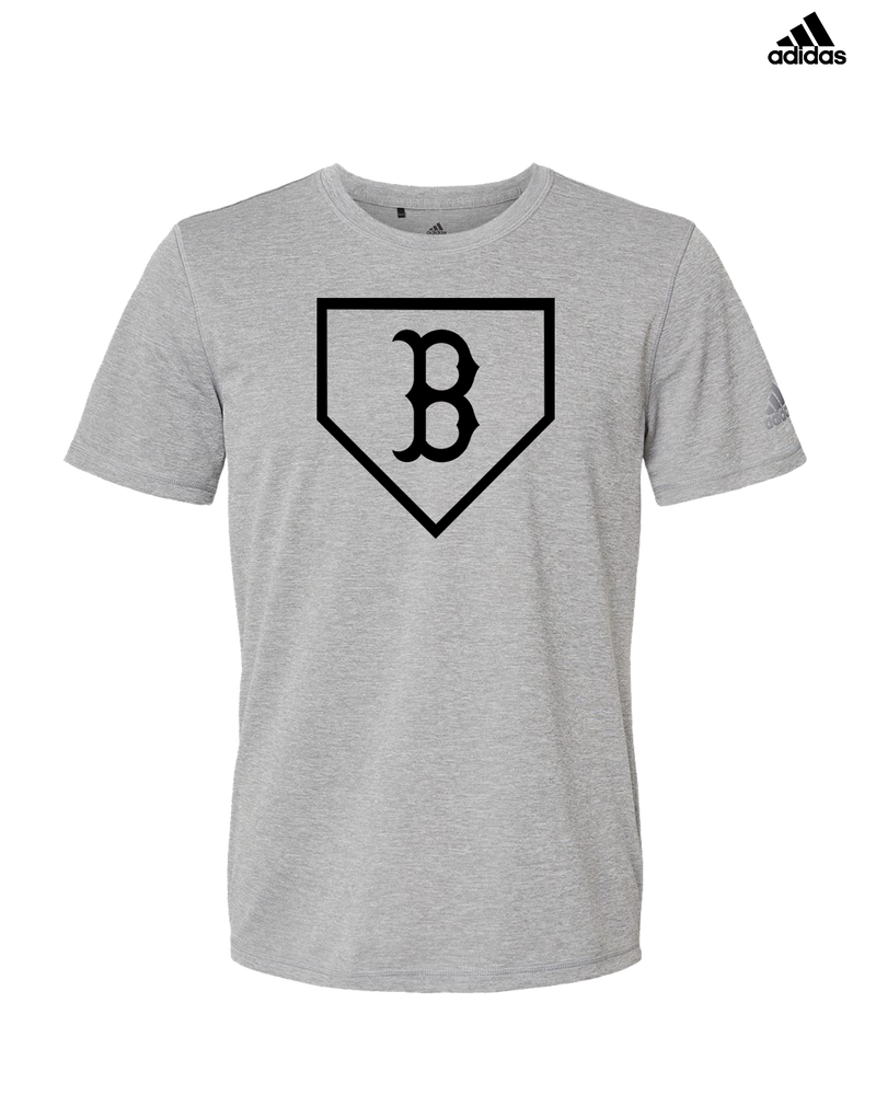 Burnsville HS Baseball Plate Logo - Adidas Men's Performance Shirt