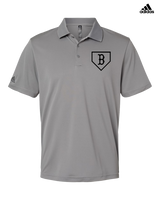 Burnsville HS Baseball Plate Logo - Adidas Men's Performance Polo