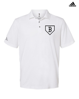 Burnsville HS Baseball Plate Logo - Adidas Men's Performance Polo