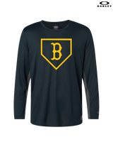 Burnsville HS Baseball Plate Logo - Oakley Hydrolix Long Sleeve