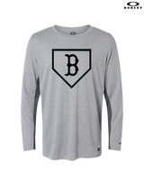 Burnsville HS Baseball Plate Logo - Oakley Hydrolix Long Sleeve