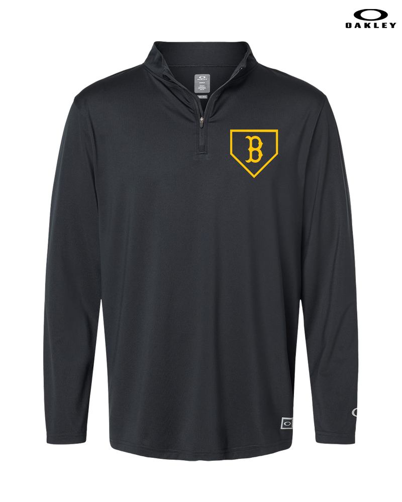 Burnsville HS Baseball Plate Logo - Oakley Quarter Zip