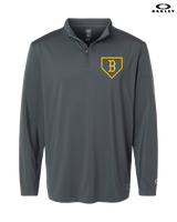 Burnsville HS Baseball Plate Logo - Oakley Quarter Zip