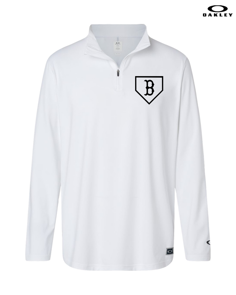 Burnsville HS Baseball Plate Logo - Oakley Quarter Zip