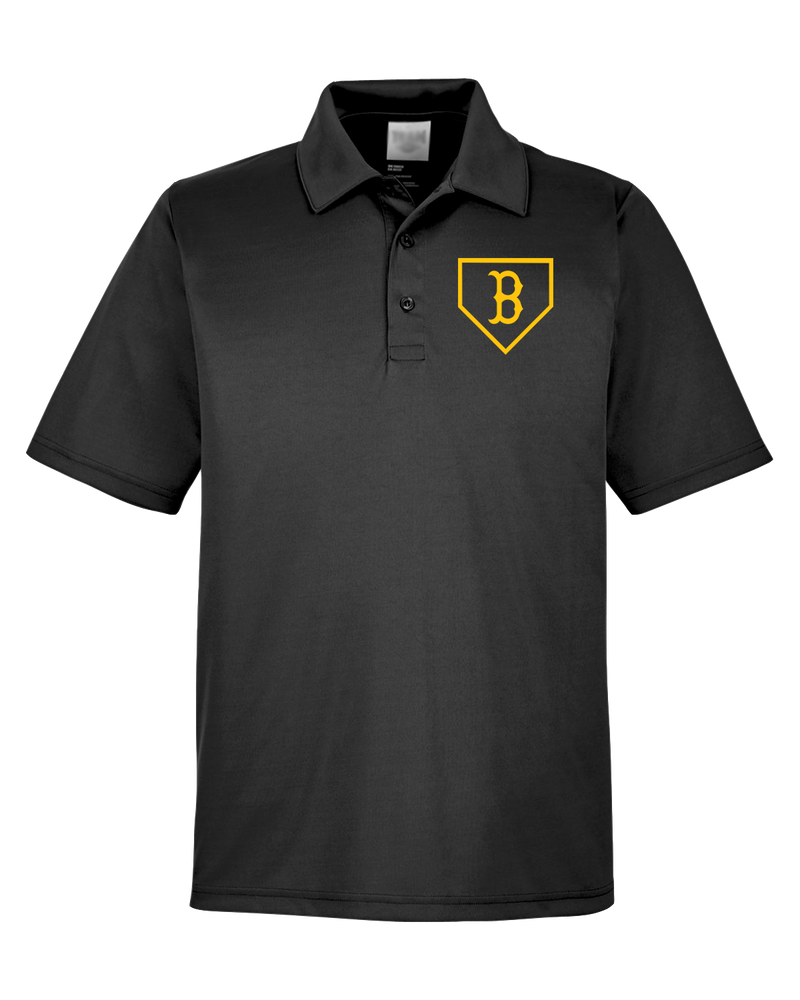 Burnsville HS Baseball Plate Logo - Men's Polo