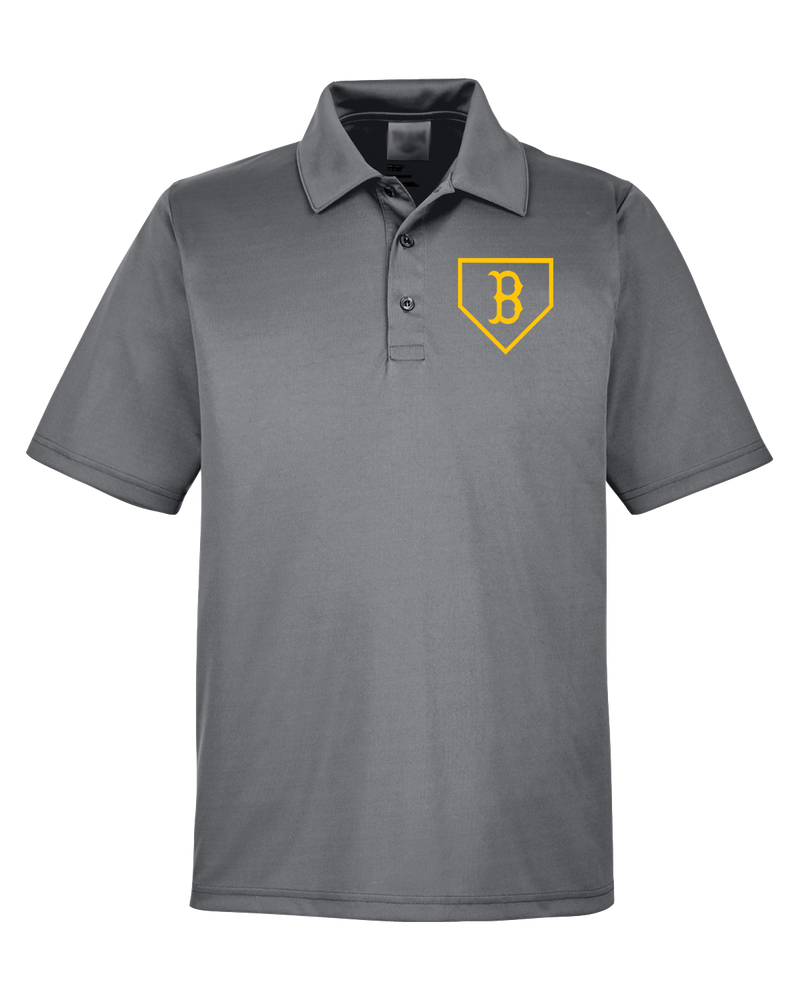 Burnsville HS Baseball Plate Logo - Men's Polo