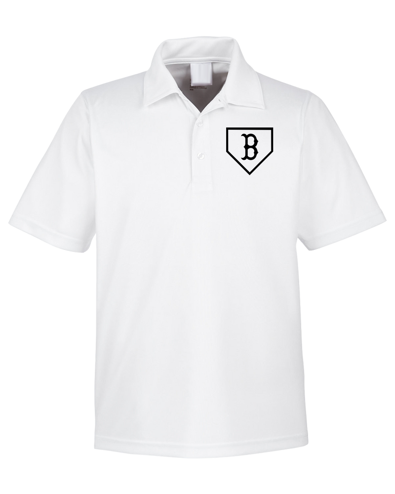 Burnsville HS Baseball Plate Logo - Men's Polo