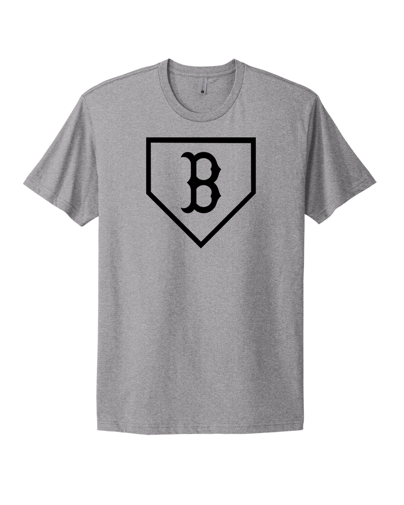 Burnsville HS Baseball Plate Logo - Select Cotton T-Shirt