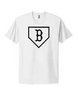 Burnsville HS Baseball Plate Logo - Select Cotton T-Shirt