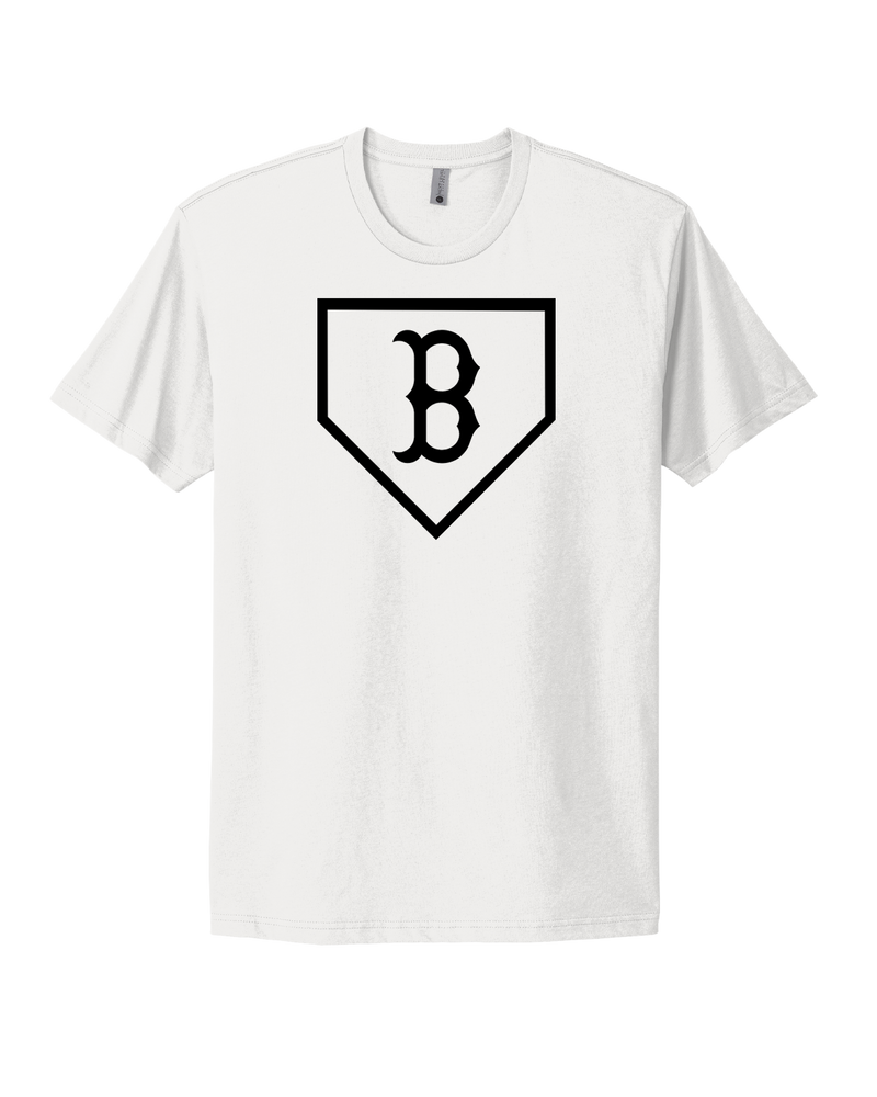 Burnsville HS Baseball Plate Logo - Select Cotton T-Shirt