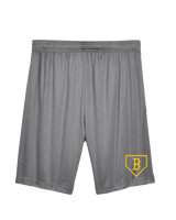 Burnsville HS Baseball Plate Logo - Training Short With Pocket