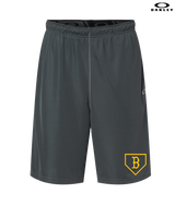 Burnsville HS Baseball Plate Logo - Oakley Hydrolix Shorts