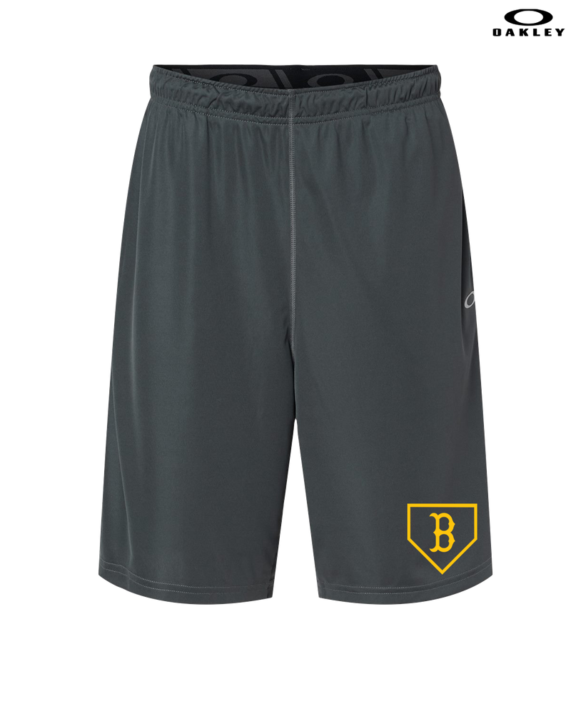 Burnsville HS Baseball Plate Logo - Oakley Hydrolix Shorts