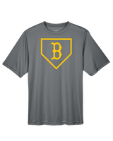 Burnsville HS Baseball Plate Logo - Performance T-Shirt