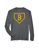 Burnsville HS Baseball Plate Logo - Performance Long Sleeve