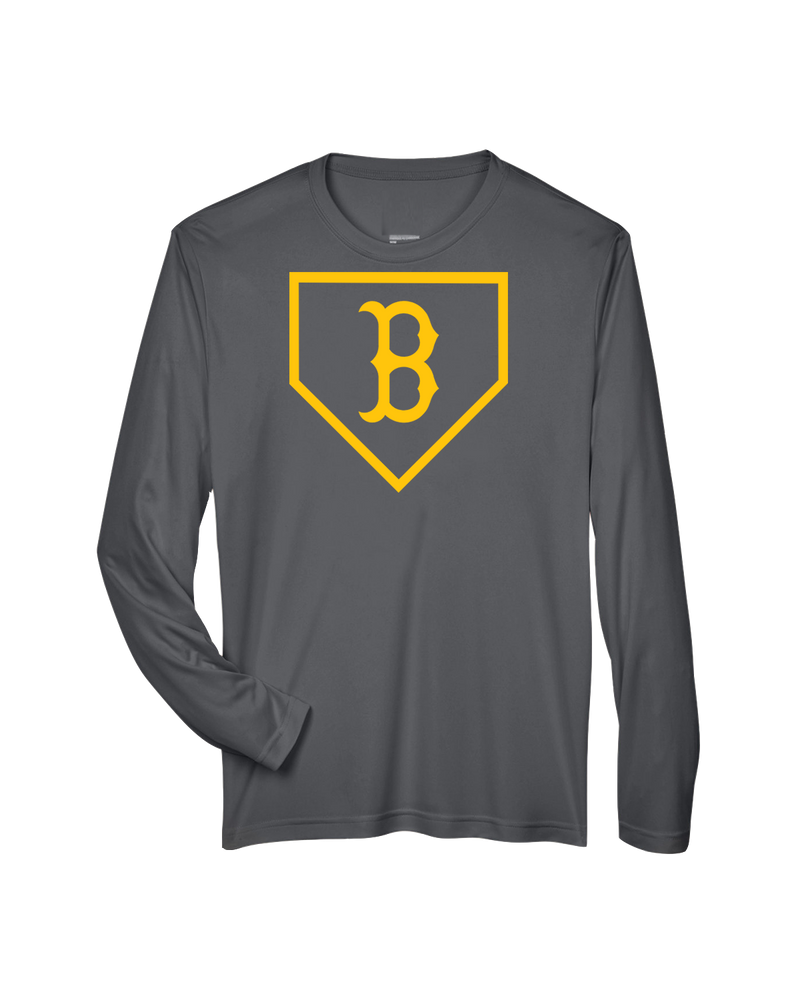 Burnsville HS Baseball Plate Logo - Performance Long Sleeve