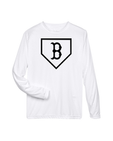 Burnsville HS Baseball Plate Logo - Performance Long Sleeve