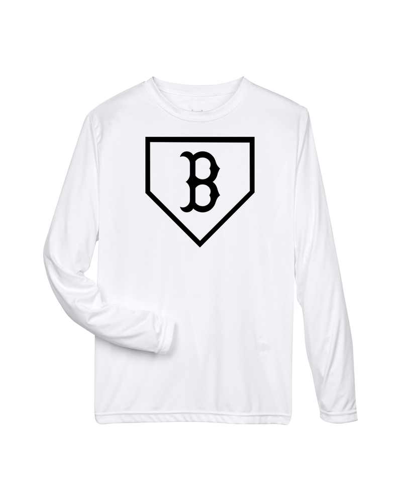 Burnsville HS Baseball Plate Logo - Performance Long Sleeve