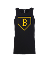 Burnsville HS Baseball Plate Logo - Mens Tank Top