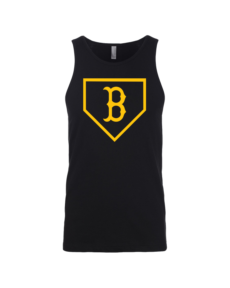 Burnsville HS Baseball Plate Logo - Mens Tank Top