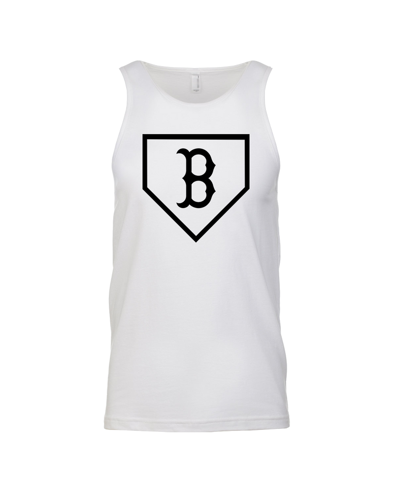 Burnsville HS Baseball Plate Logo - Mens Tank Top