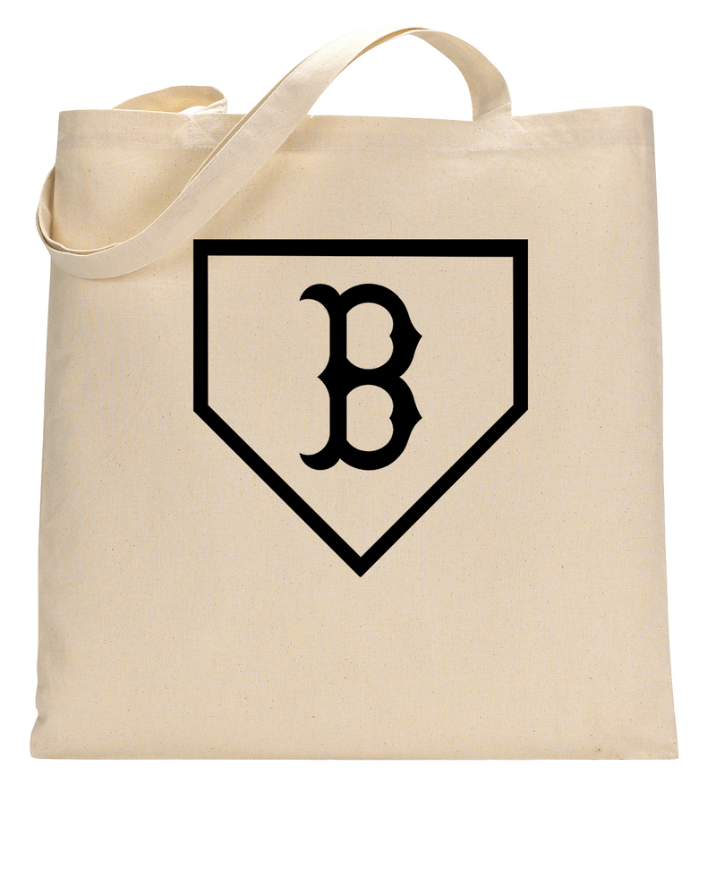 Burnsville HS Baseball Plate Logo - Tote Bag