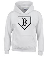 Burnsville HS Baseball Plate Logo - Cotton Hoodie