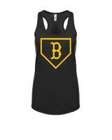 Burnsville HS Baseball Plate Logo - Womens Tank Top