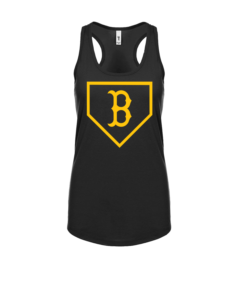 Burnsville HS Baseball Plate Logo - Womens Tank Top