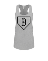 Burnsville HS Baseball Plate Logo - Womens Tank Top