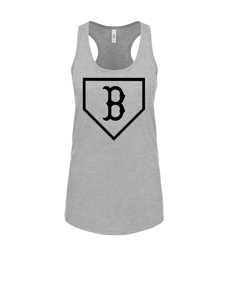 Burnsville HS Baseball Plate Logo - Womens Tank Top