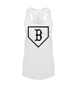 Burnsville HS Baseball Plate Logo - Womens Tank Top